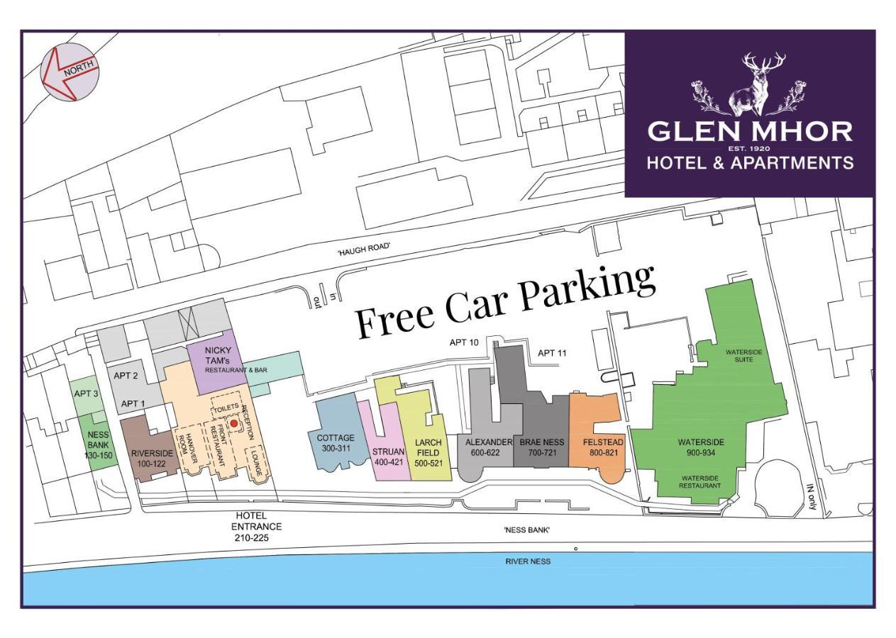 Glen Mhor Hotel And Apartments Inverness Ngoại thất bức ảnh